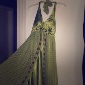 Gorgeous green dress for any occasion.